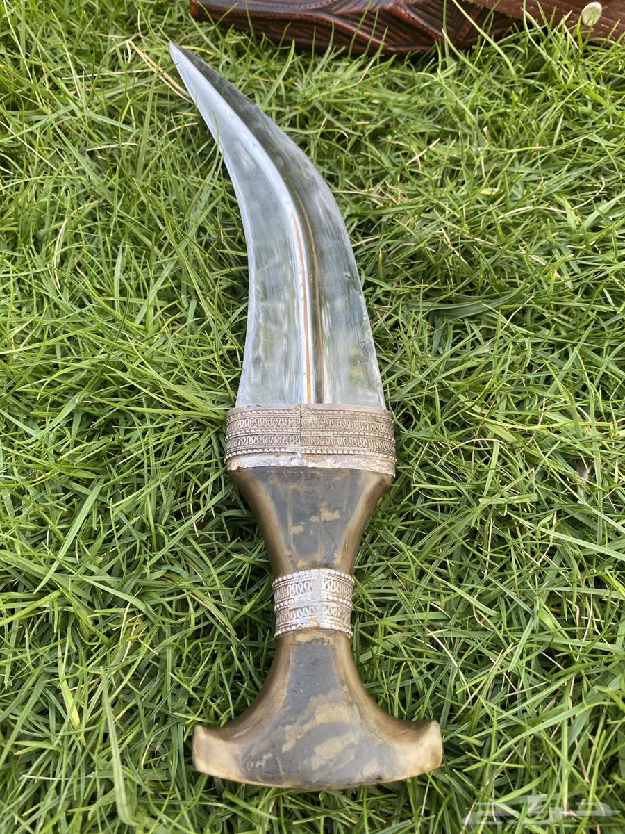 جنبية قرن قديم وفضة64504613188226114