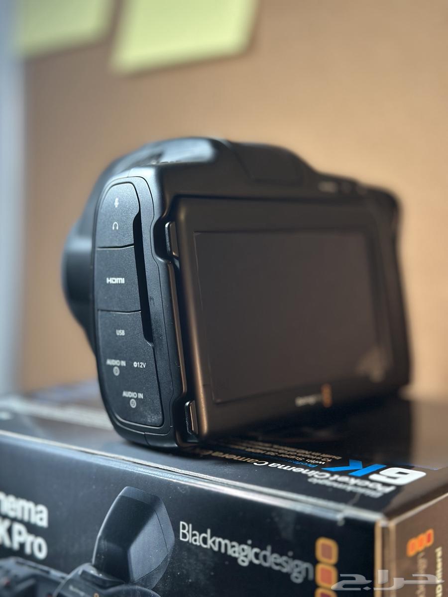 كاميرا سينمائية بلاك ماجيك BMPCC 6K Pro (شبه جديدة)64503815374209114