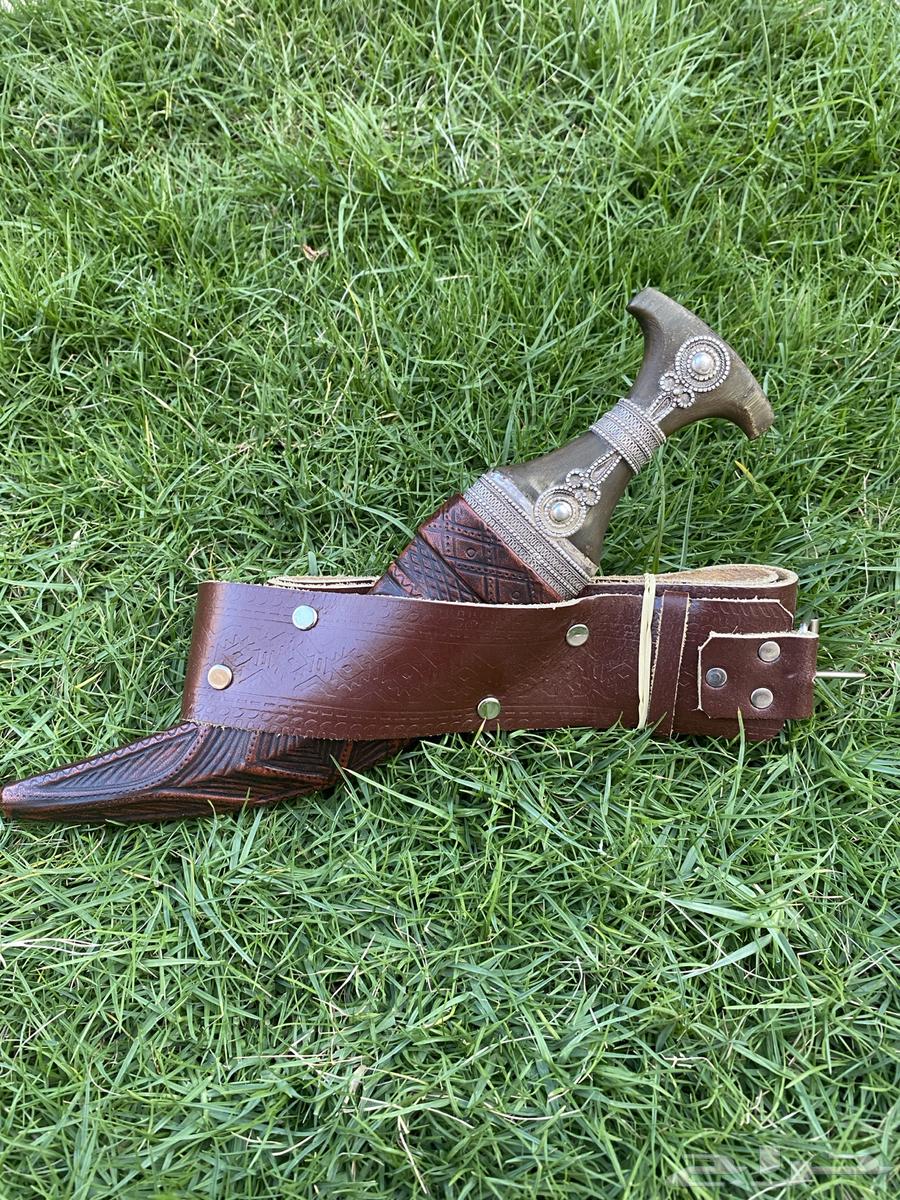 جنبية قرن قديم وفضة64504613188226110