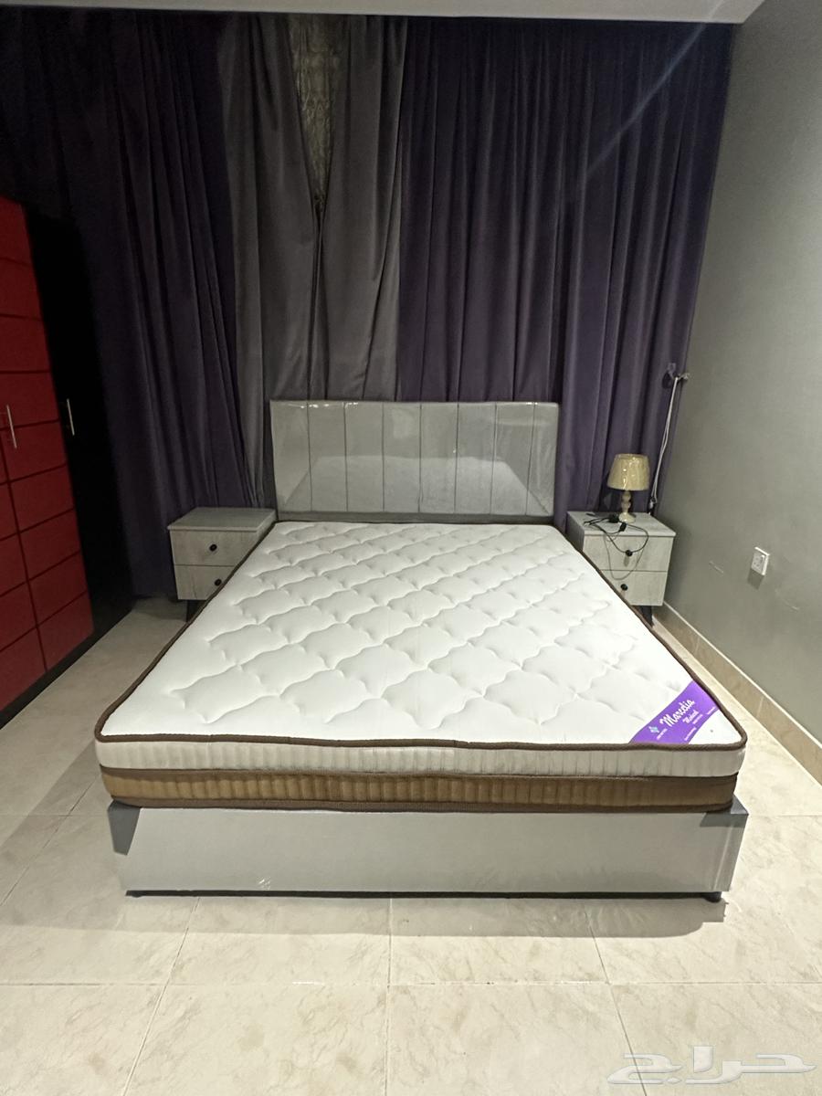 جديد تلاته درفه دولاب  سرير نفر و نص مع مرتبة  تسريحة 6 درج64507921701121111