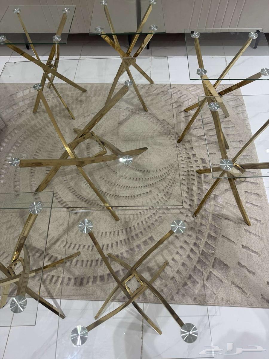 طاولة ستيل شفاف64510366563202111