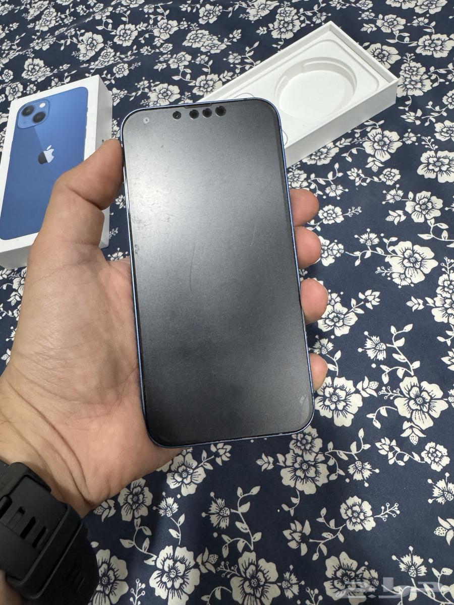 ايفون 13 ازرق 256 قيقا بطارية 7864504943003137111