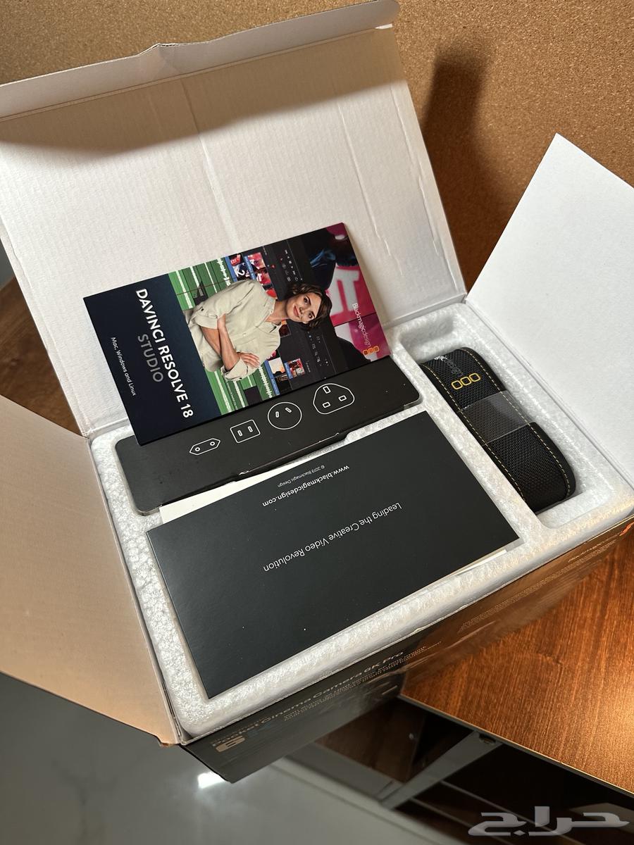 كاميرا سينمائية بلاك ماجيك BMPCC 6K Pro (شبه جديدة)64503815374209112