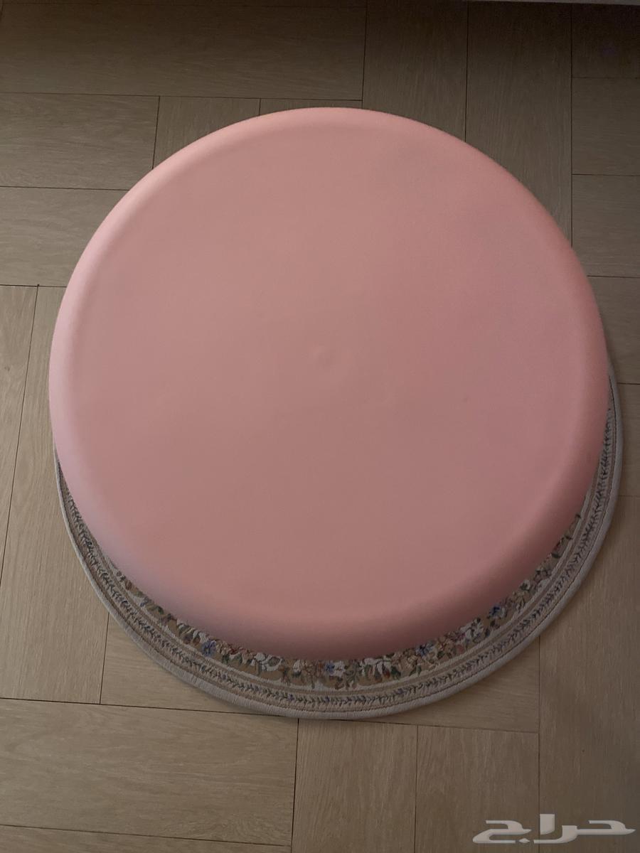 طاولة وردية جميلة ولطيفة وجديدة64505724313602110