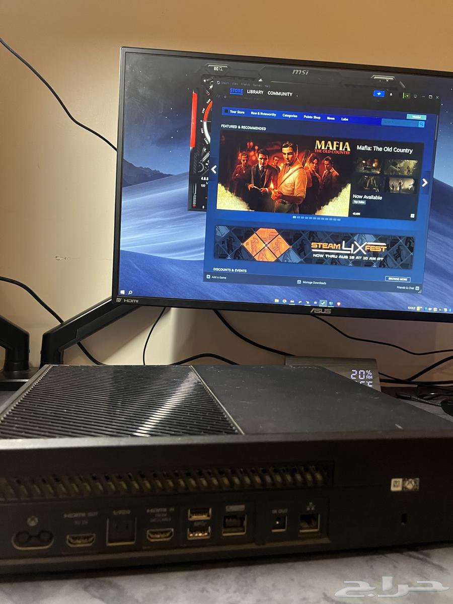 إكسبوكس ون نظييف واستعمال شبه جديد64509335756545111