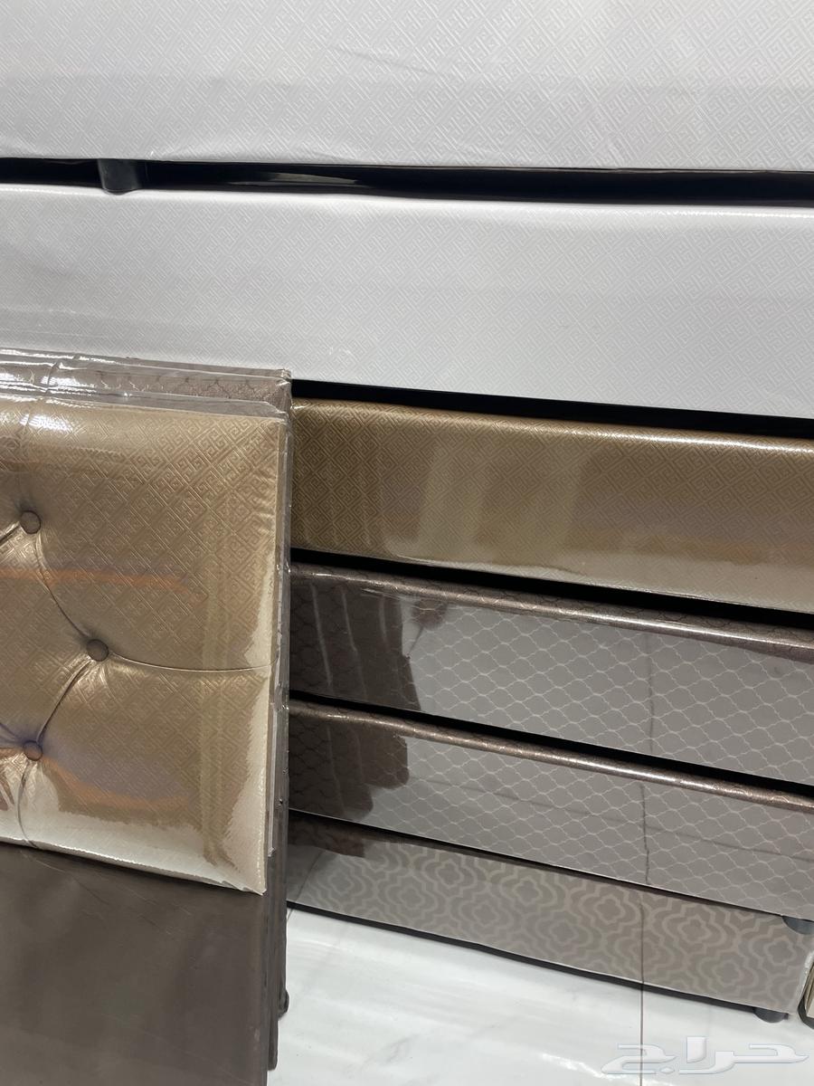 سرير جلد مع مرتبه64505550207747112