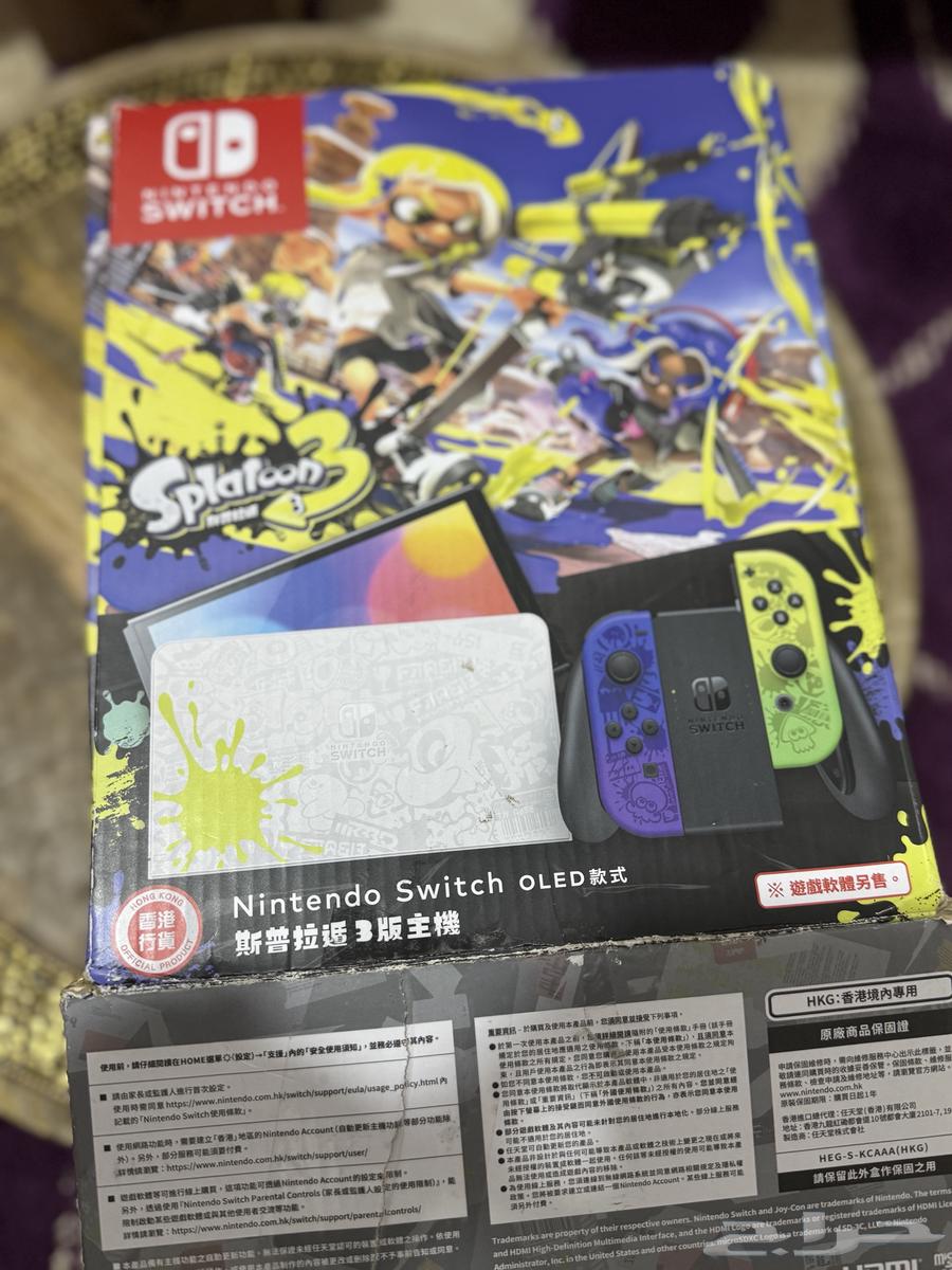 Nintendo Switch OLED   Splatoon 3 Edition (KSA Version)64504956629377110