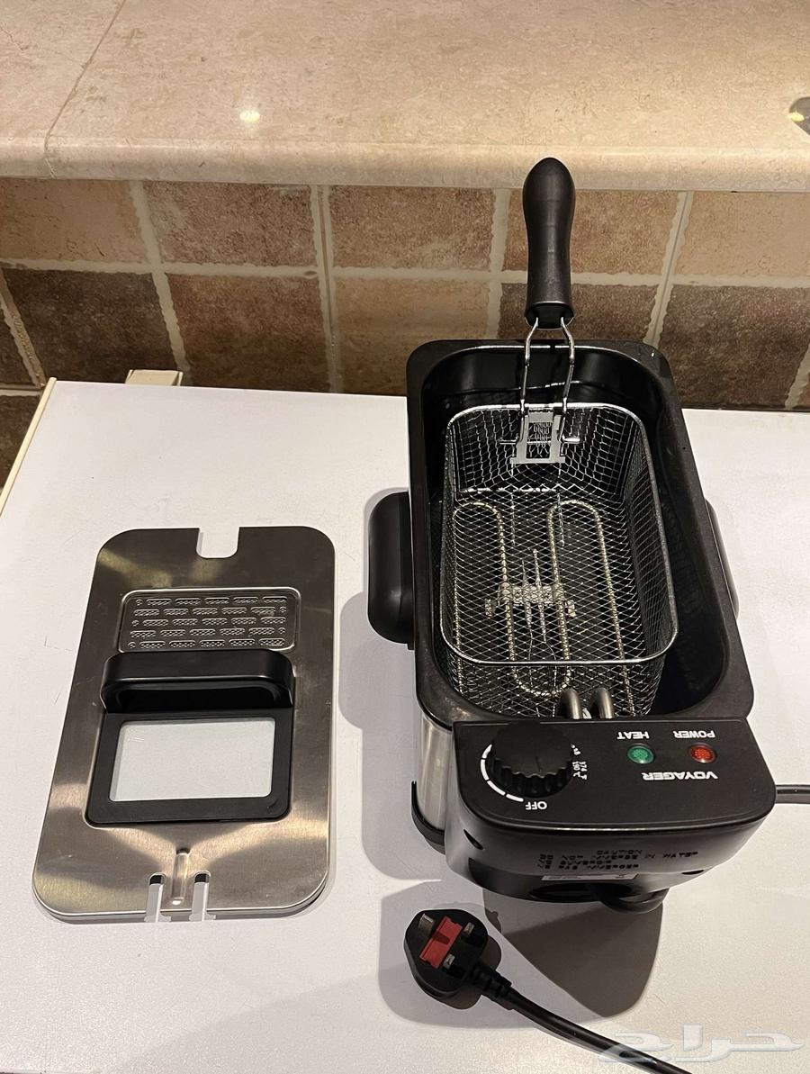 الة قلي جديده استخدام مرتين فقط شامله كل اداواتها بكرتونها64509448416257113