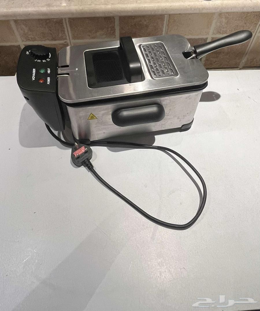 الة قلي جديده استخدام مرتين فقط شامله كل اداواتها بكرتونها64509448416257110