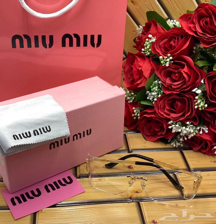 نظارات نسائي ماركة ميوميو64506633943683111