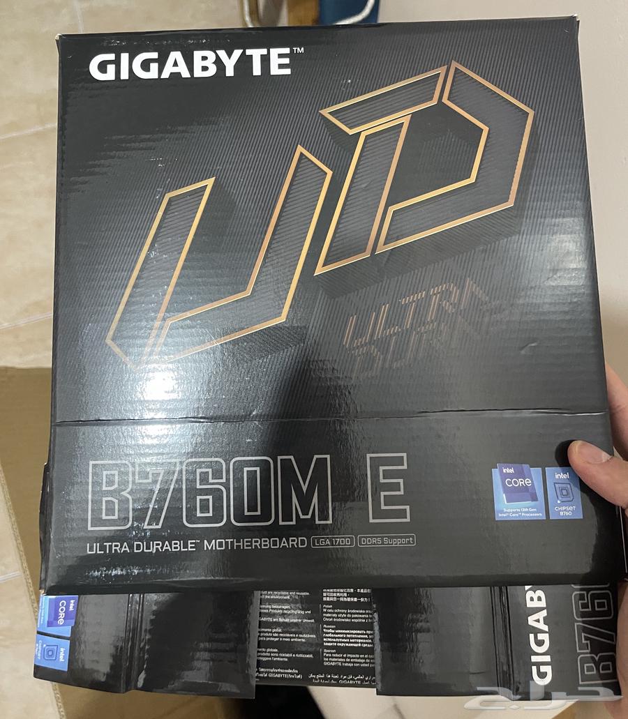 مذربورد Gigabayte B760M E ومبرد هوائي احترافي جديدة64505791066370110