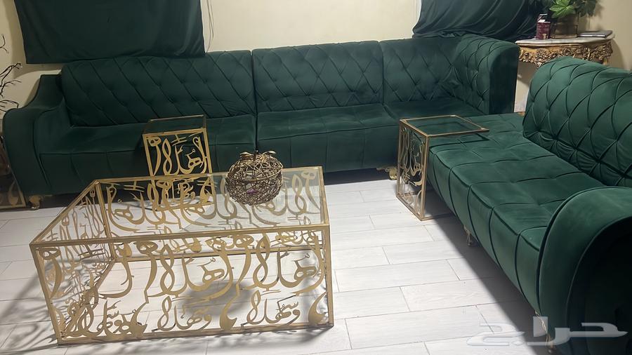 Sofa set with tables and two curtains64507921669891112