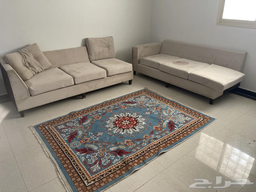 قطعتين كنب مع دولاب صغير64504406964865110