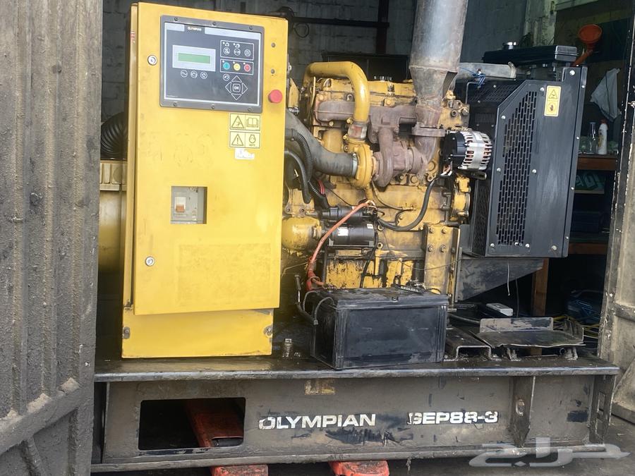 مولد كتربلر 100 KVA مستعمل للبيع علي الشرط64505777259906111