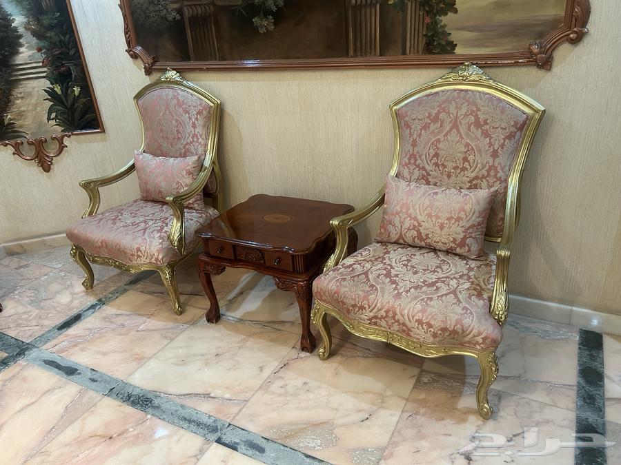 Furniture for sale, L-shaped sofa with tables and dining table64505453932291110