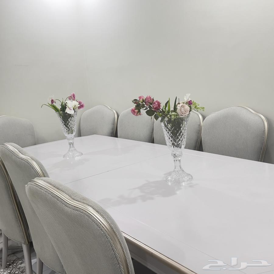 Luxury dining table with 10 chairs64509533133186111
