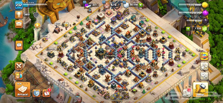 للبيع قرية كلاش اوف كلانس تاون 17 شبه ماكس64504777733889110