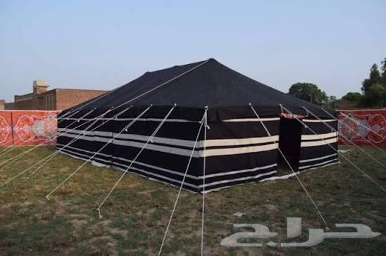 Black tent with red interior, size 4 6 new64502913796865110