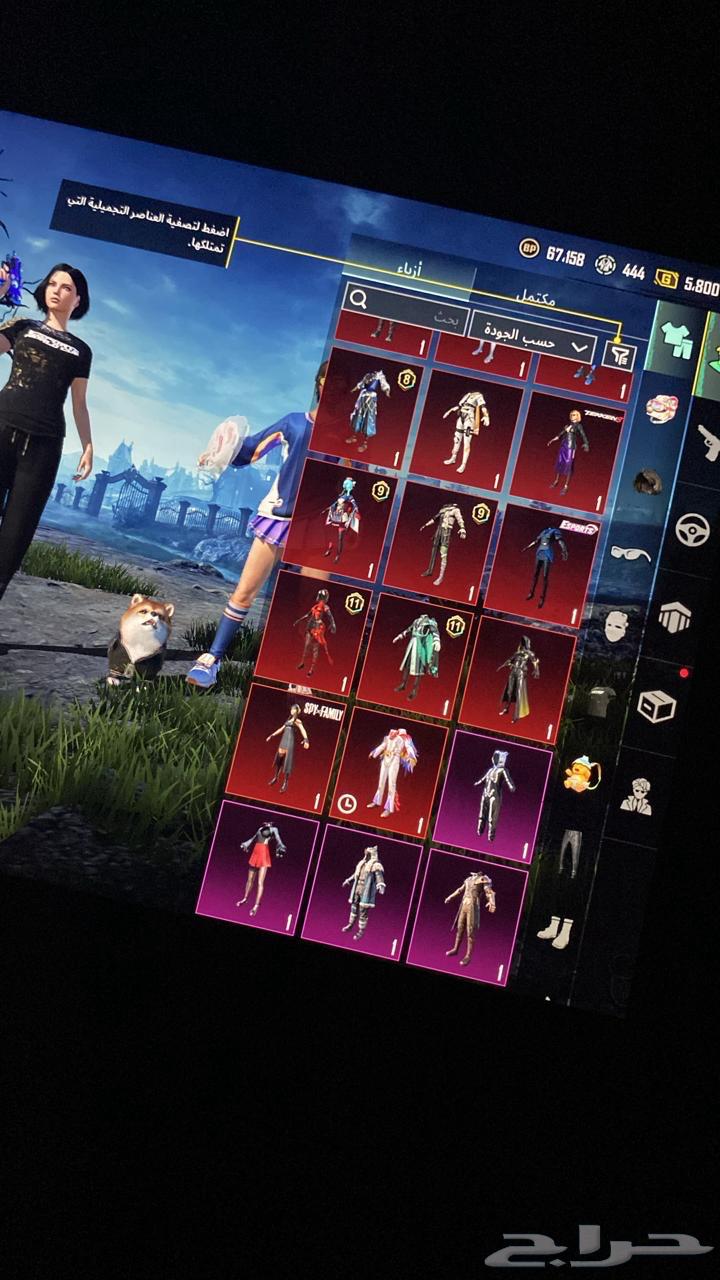 حساب ببجي للبيع64503760524803114