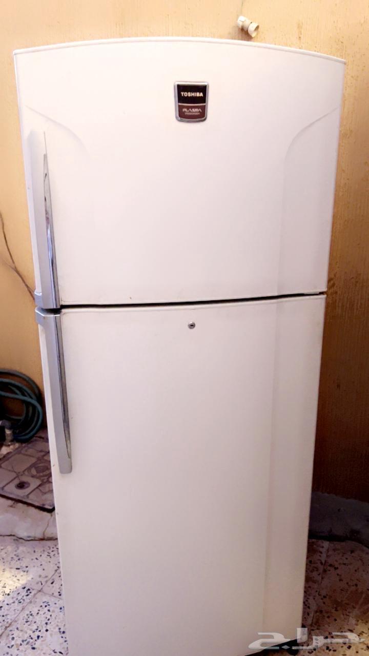 ثلاجه توشيبا كبيره ب 450 تبريد ممتاز مافيها عيوب كما بالصور64508312873091111