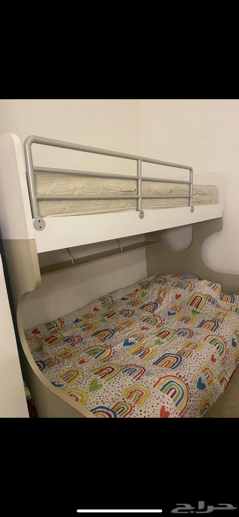 بيع سرير دورين من هوم سنتر حالته ممتاز وسرير مفوك64508327075330111