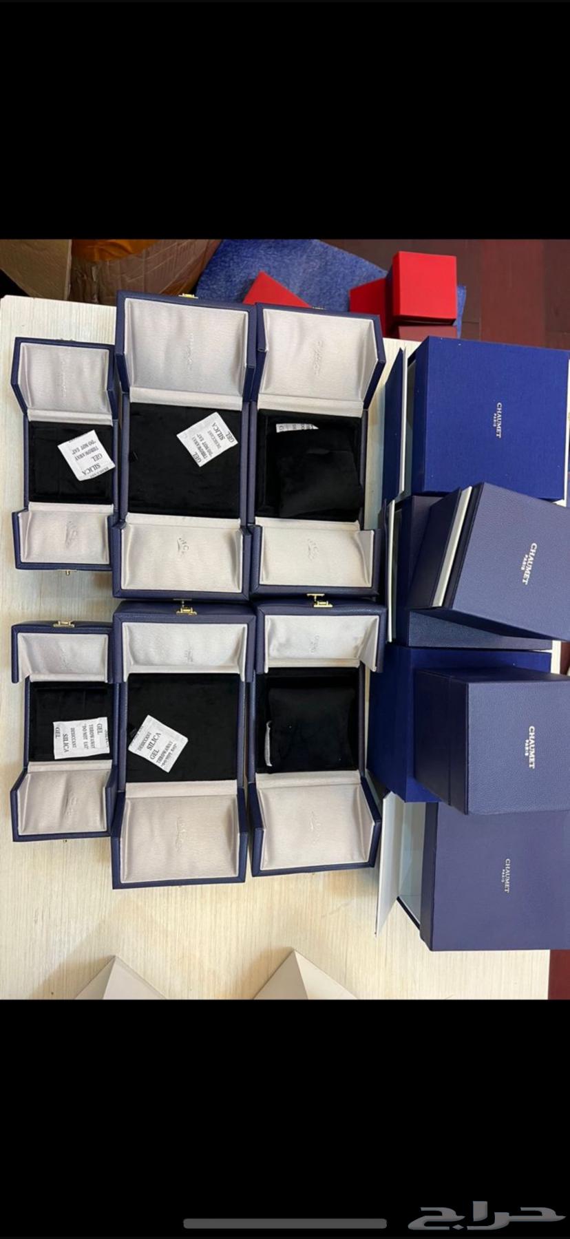 Cartier, Van Cleef, Mouska, Chaumet, and other brand boxes64506282504323113