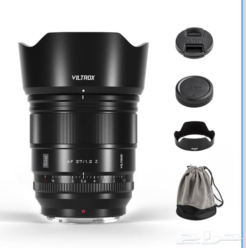 بيع عدسة جديدة للكاميرات نيكون زد VILTROX AF 27 1.2 Z pro64504406956546113