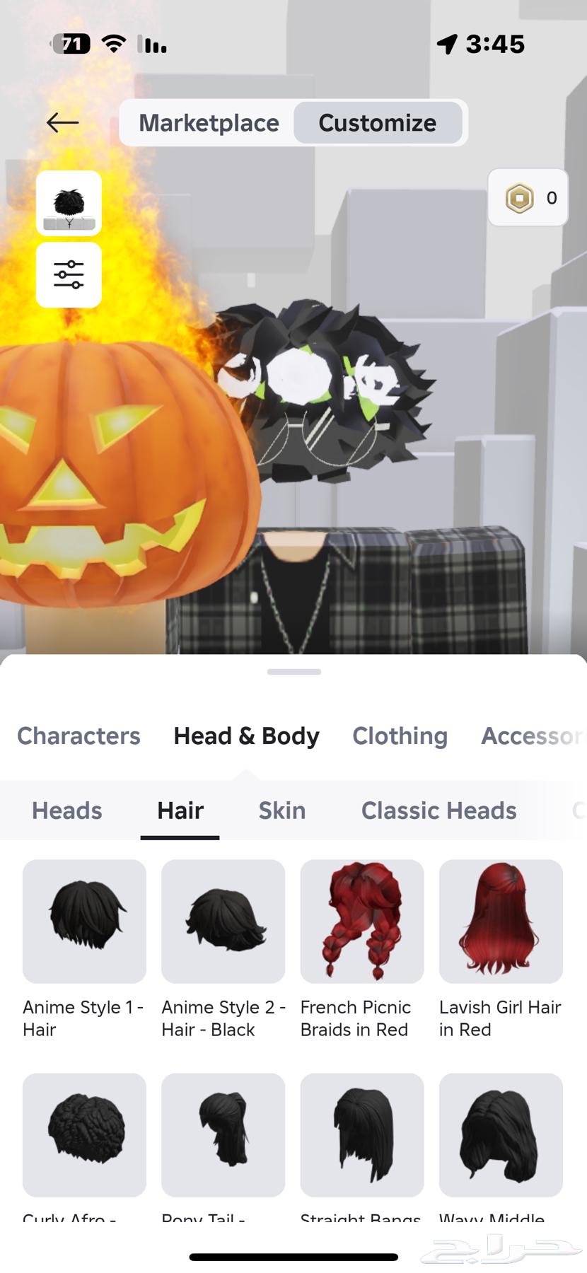 Roblox account with headless and character64506732368514111