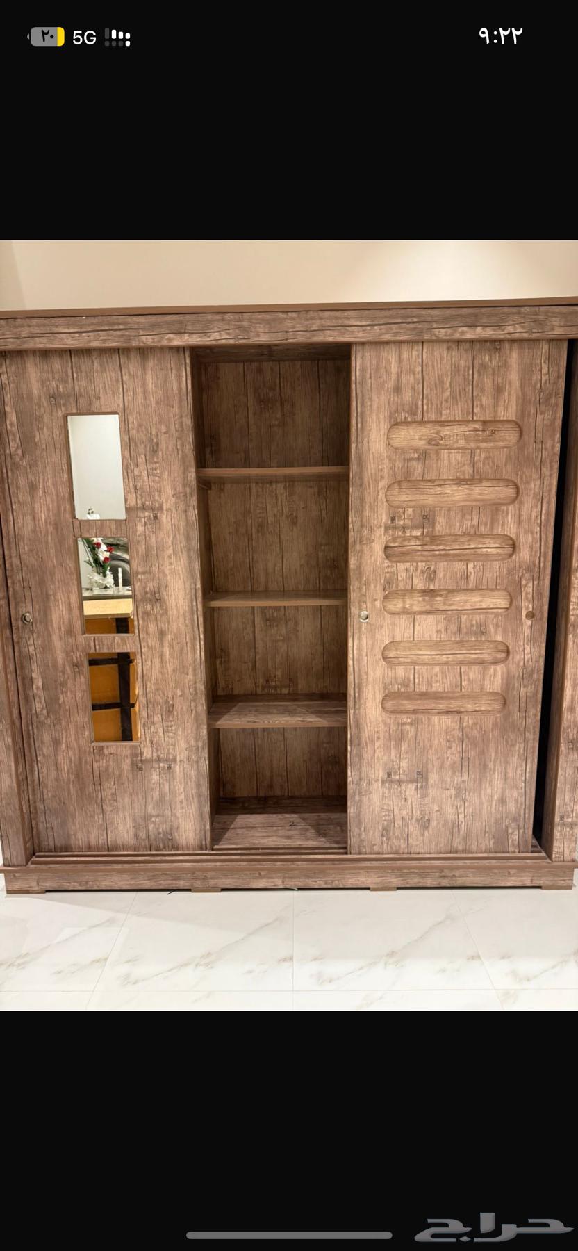 دولاب ملابس وسرير64509658859906111