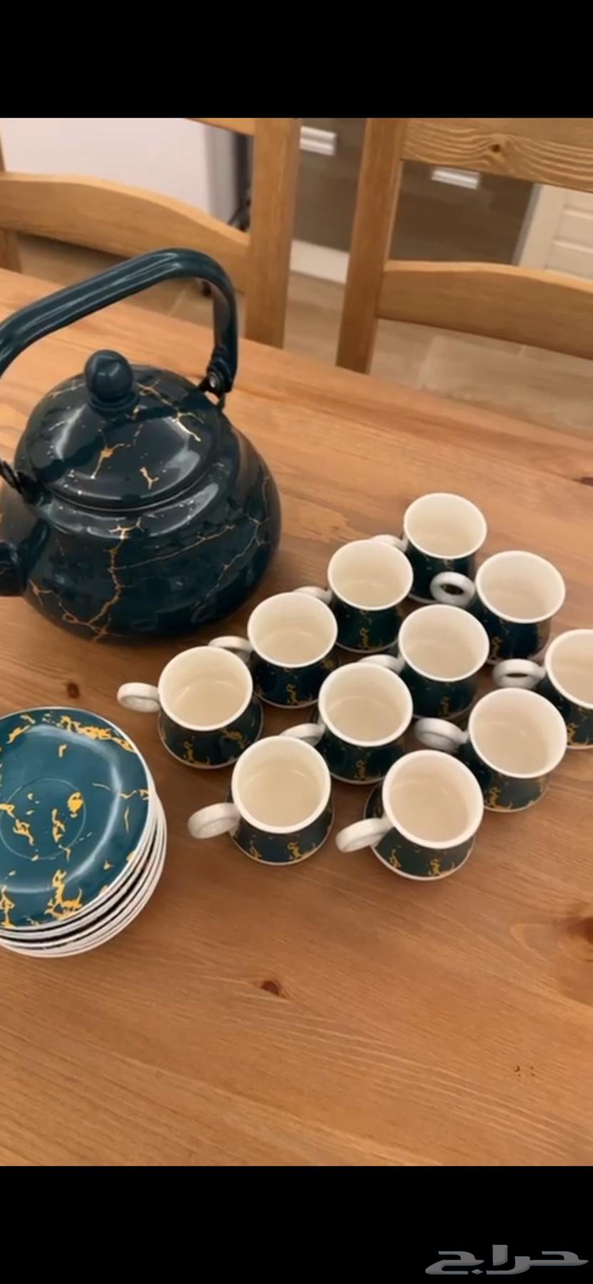 طقم شاي للبيع ب 100 فقط64504365779457110