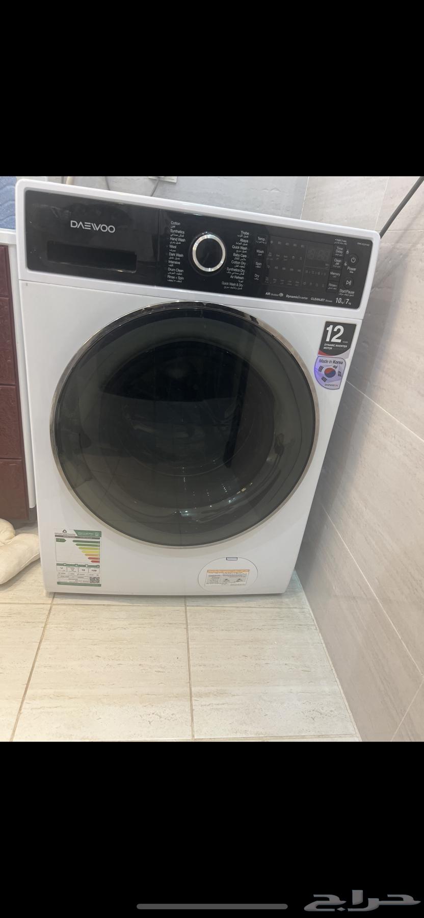 Washing machine with dryer64506249420419111
