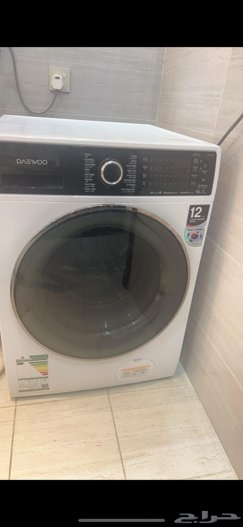 Washing machine with dryer64506249420419110