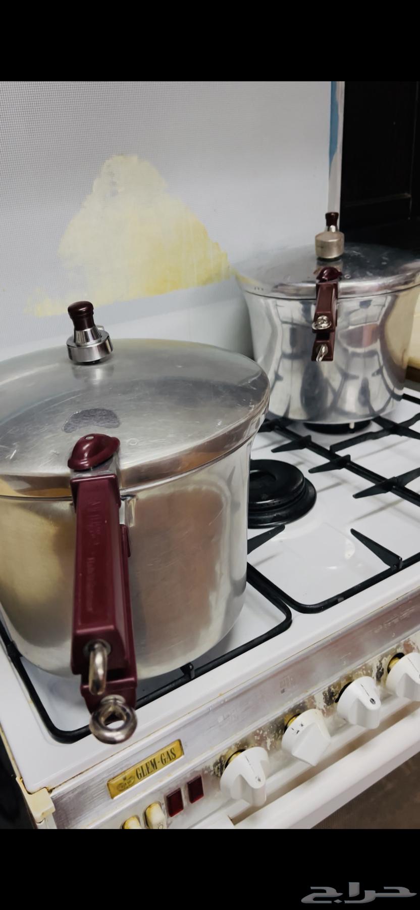 قدور ظغط واحد واثنين مقاس 9 نظيفه جدا64509321545602113