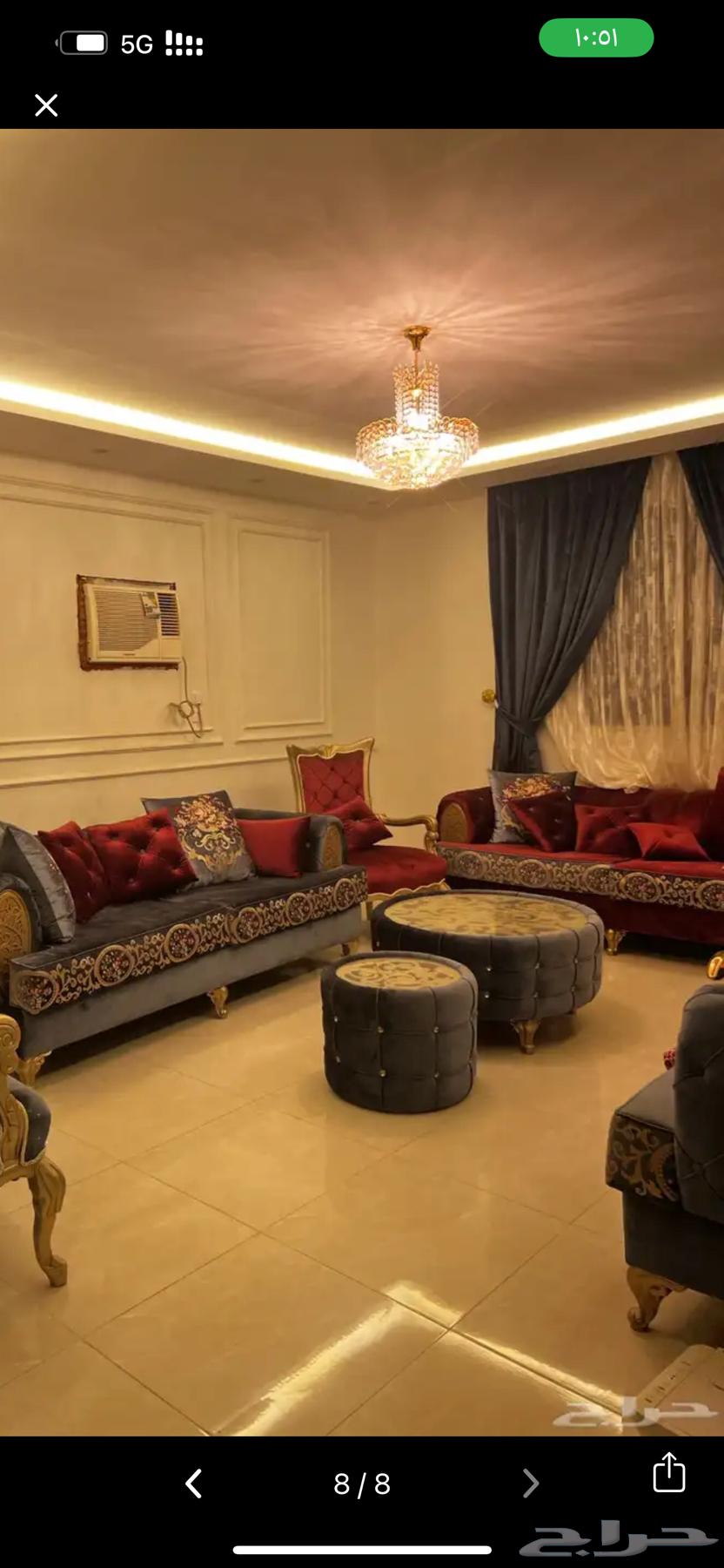 كنب نظيف للبيع استخدام بسيط - السعر مغري - للبيع العاجل64503541192705112