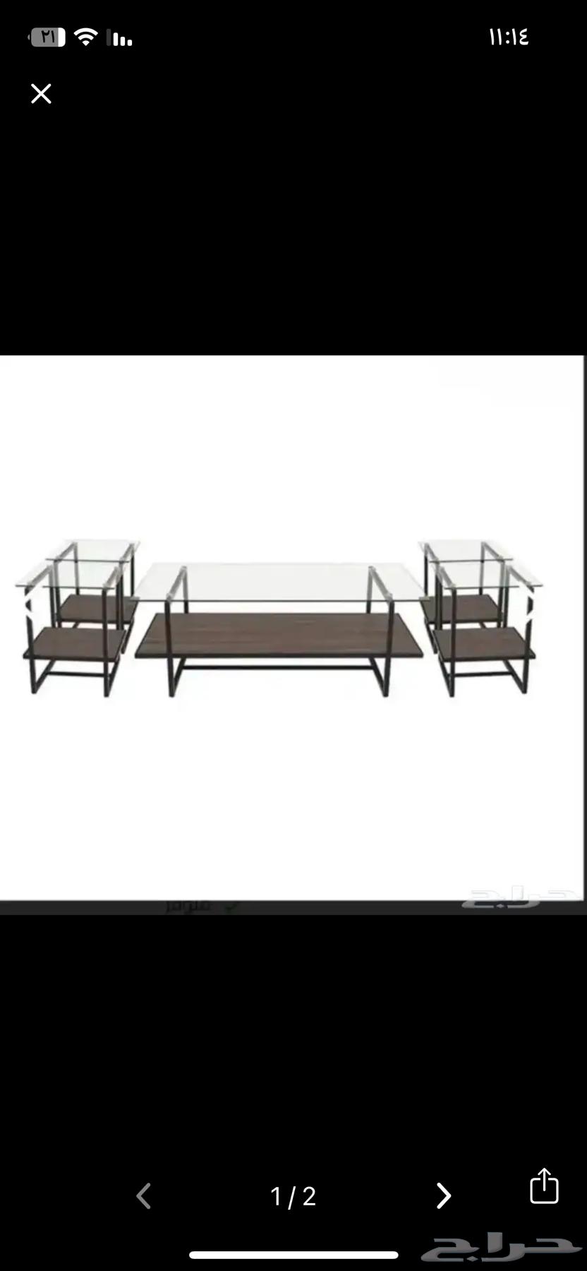 طاولة مودرن نظييفه جدا64510521474818110