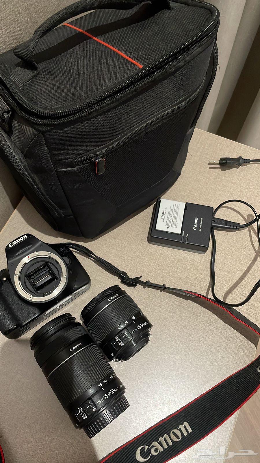 كاميرا كانون للبيع مع عدسة إضافية64508173346563110