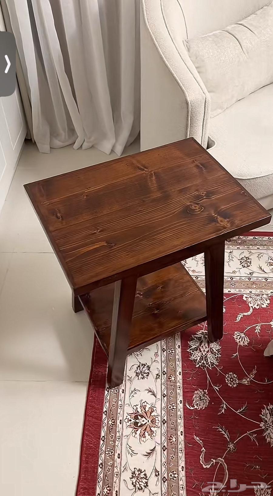 طاولة كنب جانبيه خشب64506249403009110