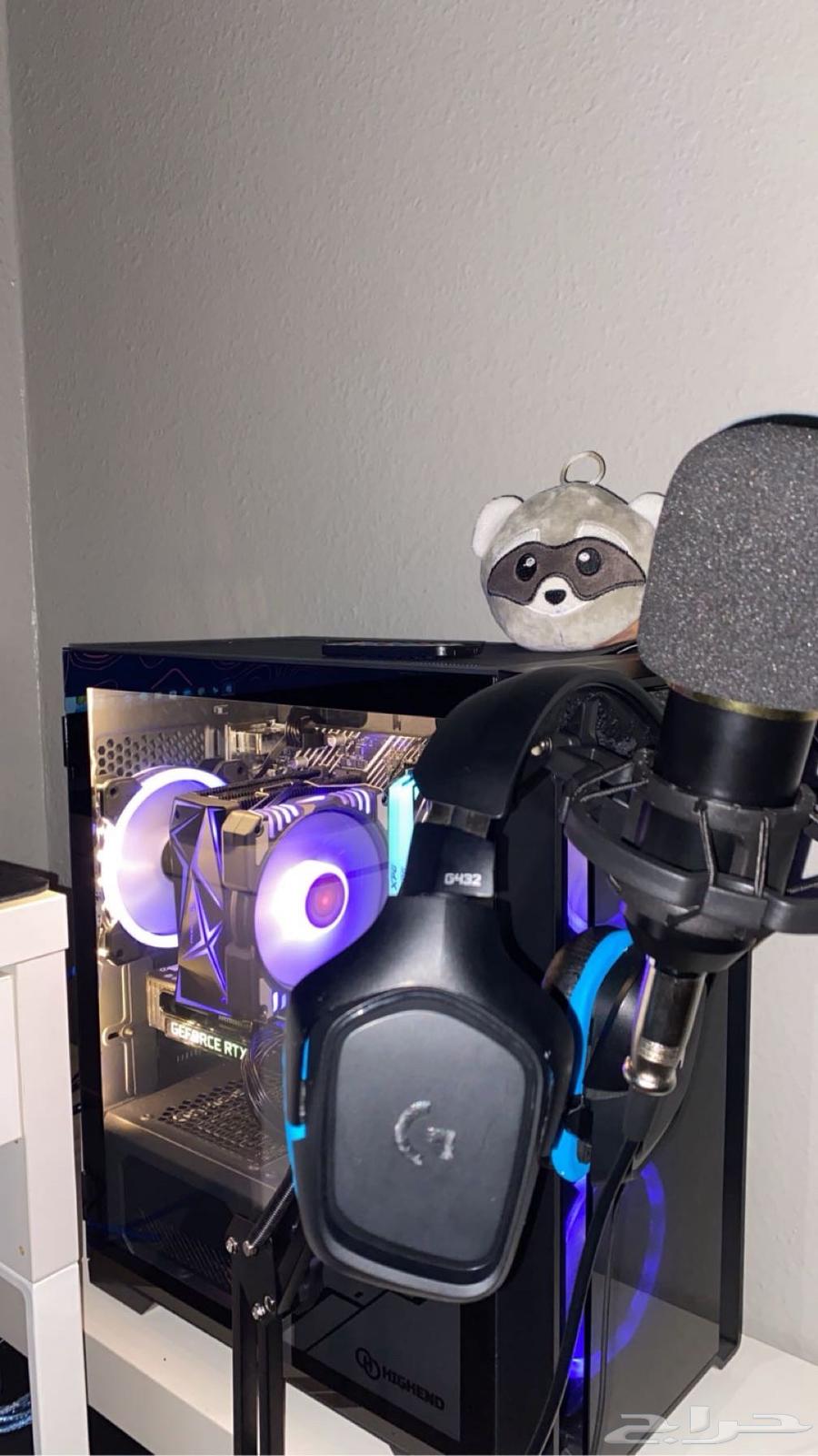 بي سي قيمينق RTX3060 نظيف للبيع64513990192259114