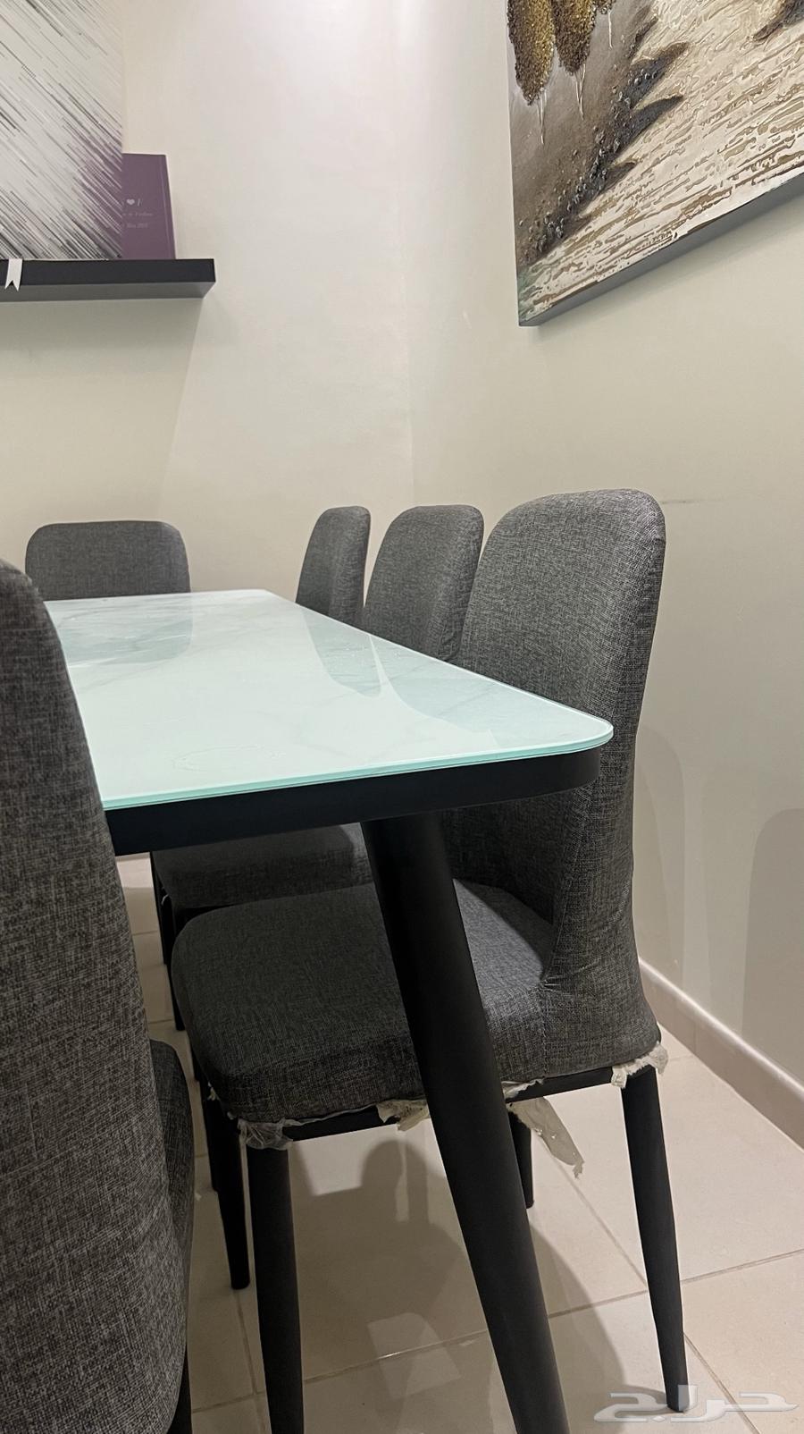 Dining table with 8 chairs64494925620355113