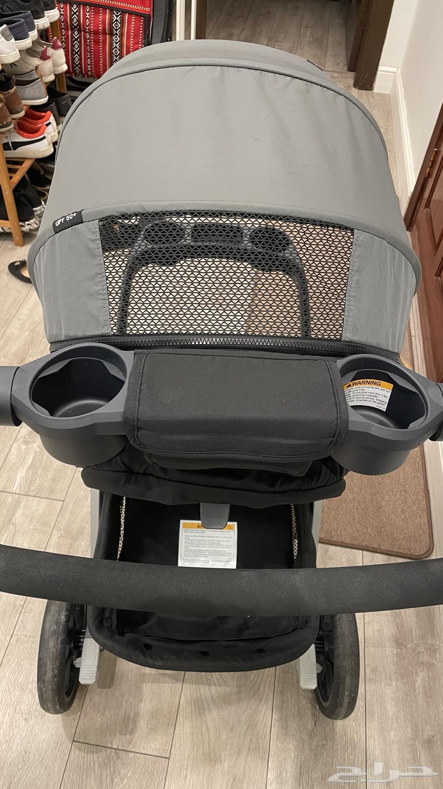 عربية اطفال مع كرسي السياره64516367923970114