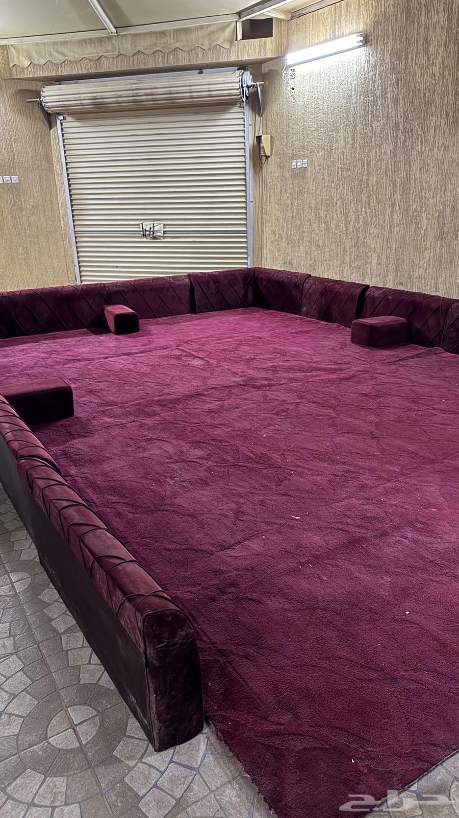 A very clean back session with a floor mat and padding64516879239681111