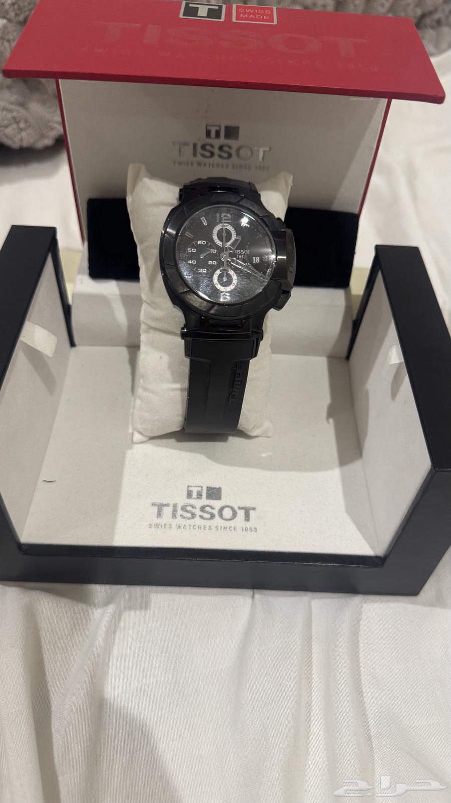 ساعة تيسو الاصدار المحدود مع كرتونها واغراضها64518083796737111