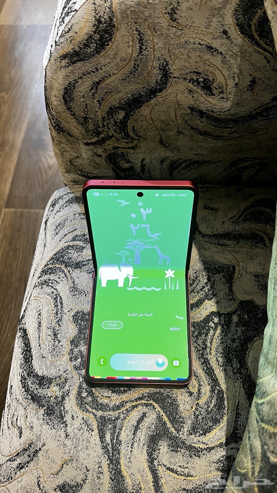 جوال جالكسي زد فيلب جديد استخدام ثلاث ايام64512385898243112