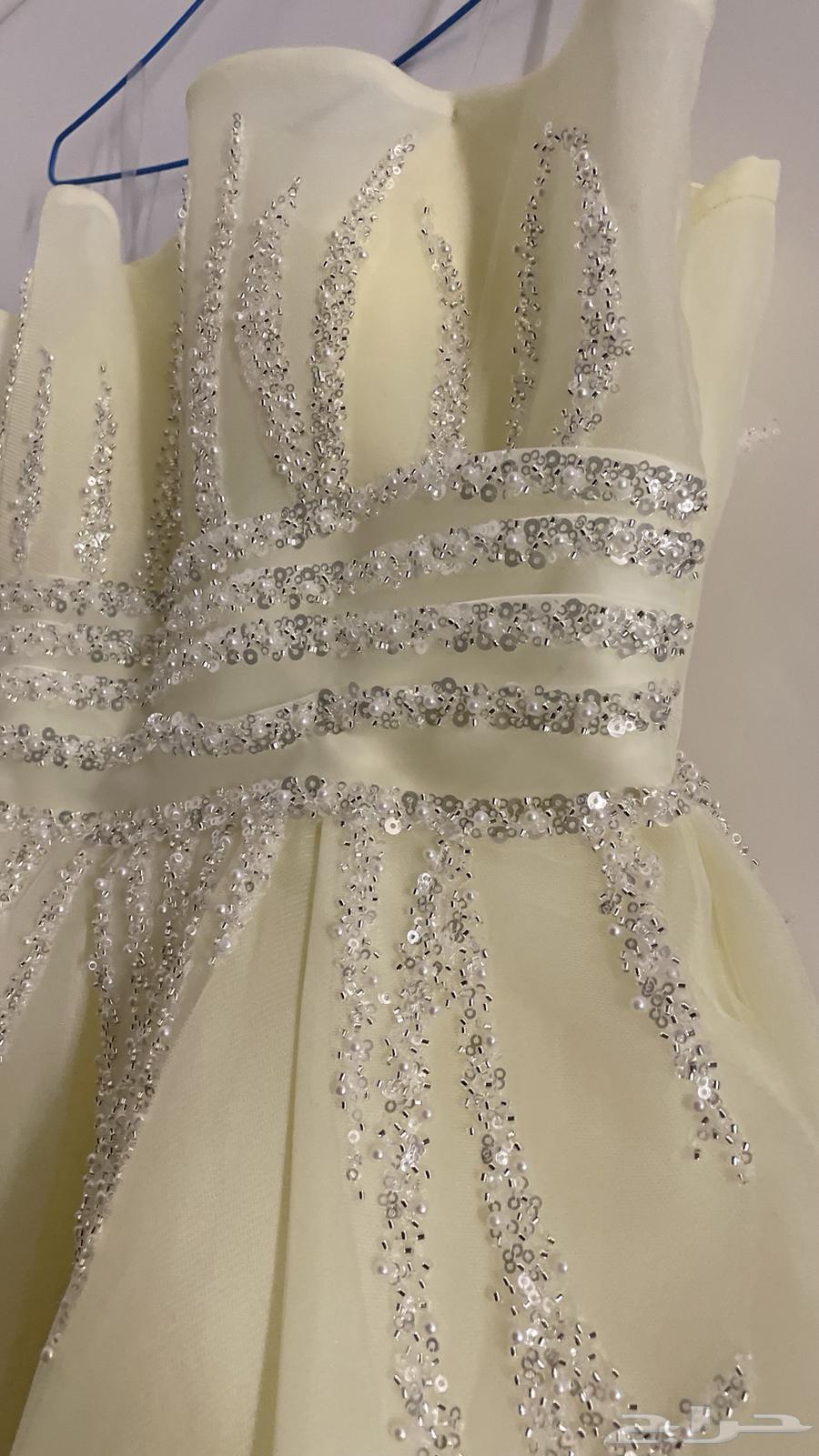 فستان سهرة اصفر ليموني64511675373699113