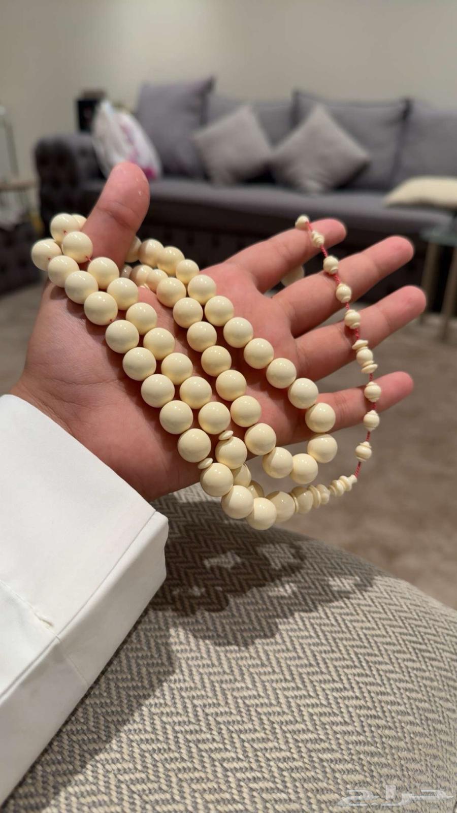 سبحه سنوكر صب قديم حجم الخرز 12 عدد الخرز 5164514596435457111