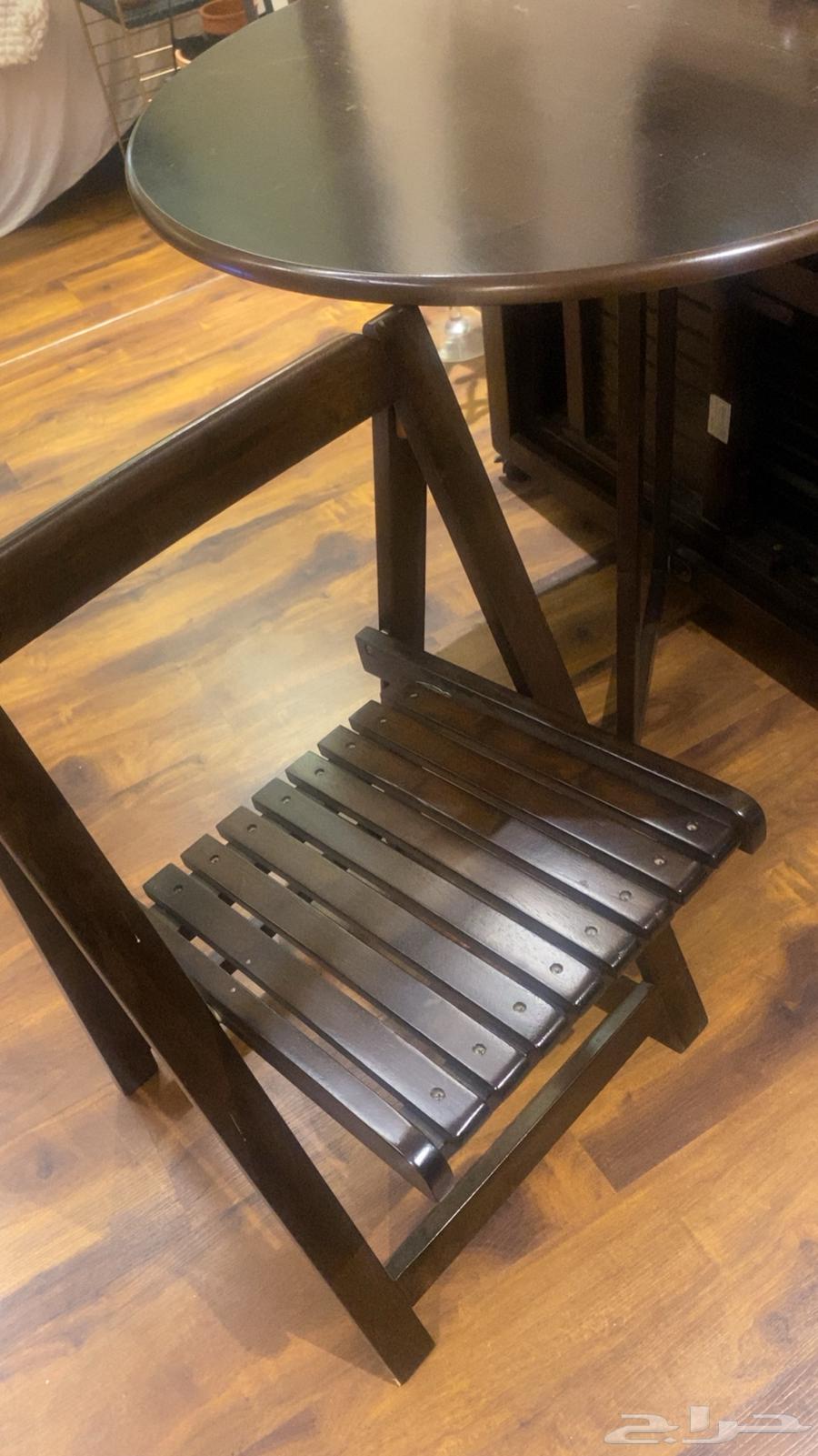 Clean 60 cm metro table with 4 chairs64513543171969111