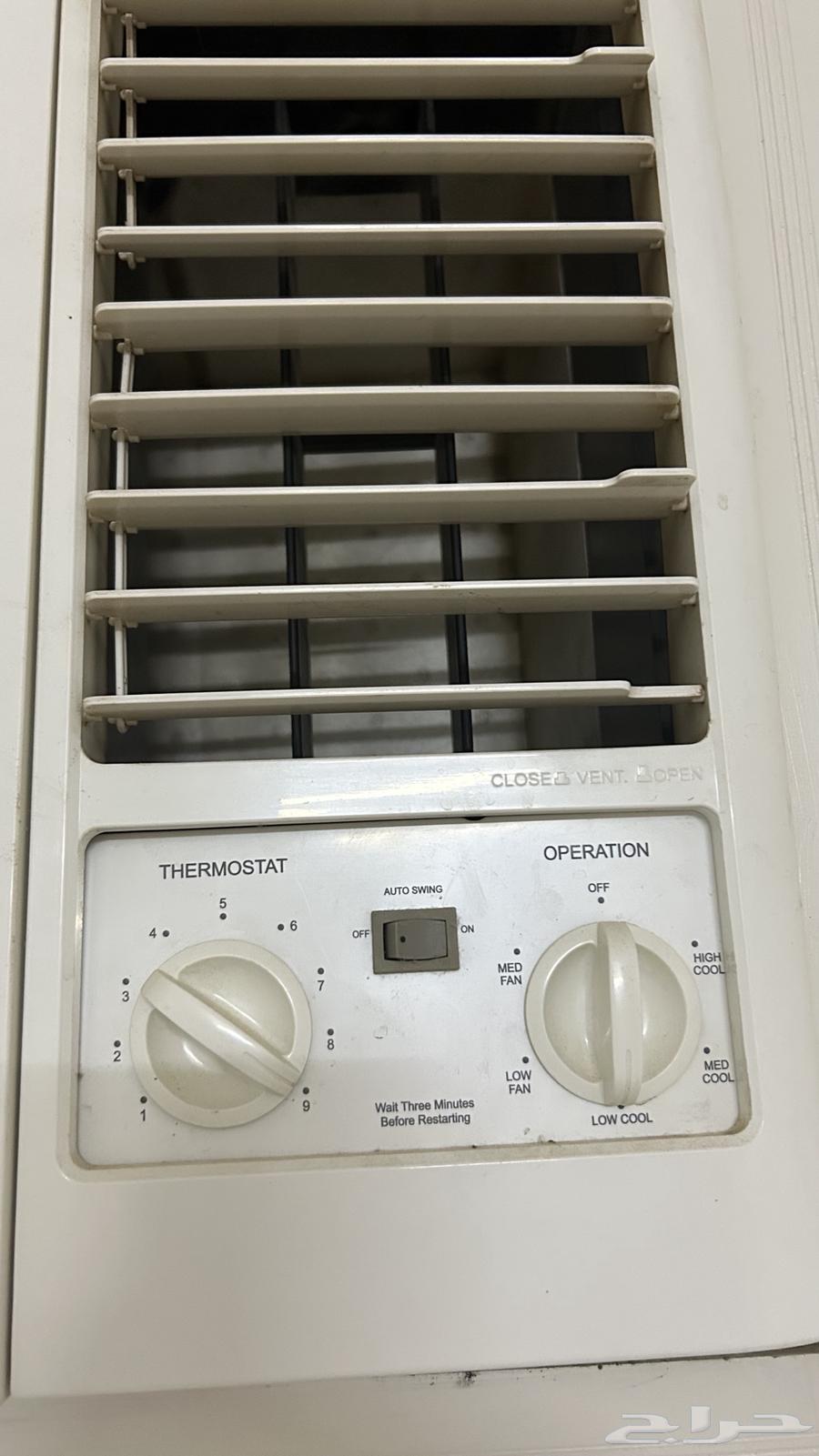 مكيف شباك نظيف جدا64518521995779112