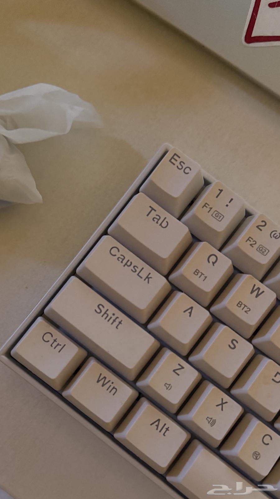 كيبورد لاسلكي للبي سي والكمبيوتر المكتبي64511353648897111