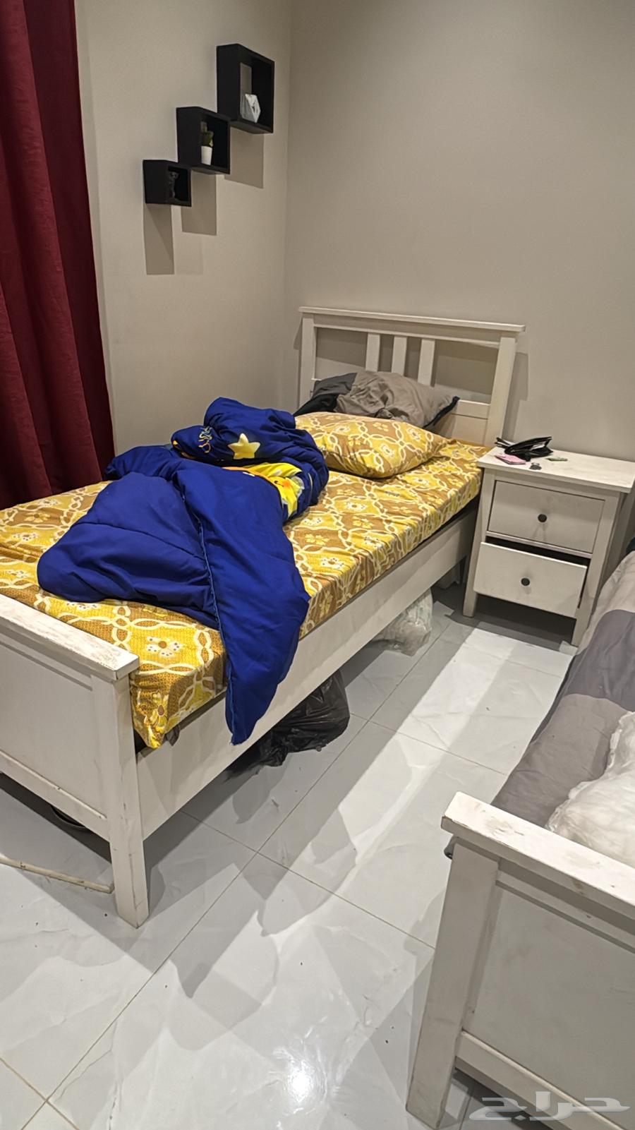Ikea bed number 2 and commode64512162187651111