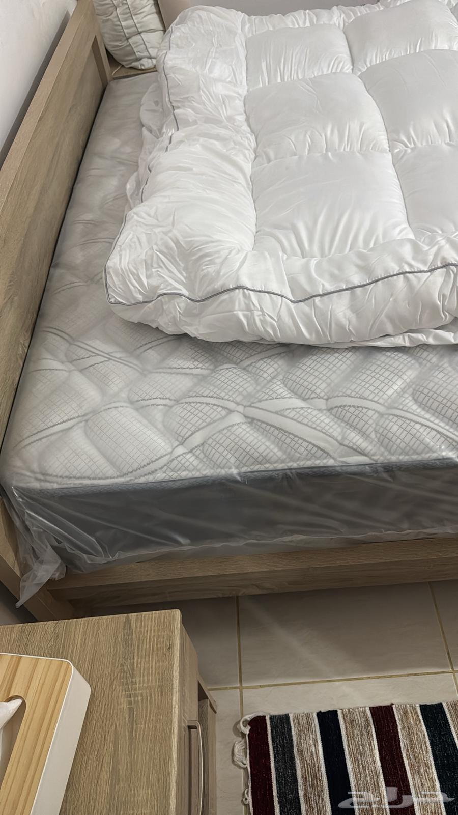 لباد سرير فندقي 160 200 ارتفاع 14 سم جديد غير مستعمل64516211902977112